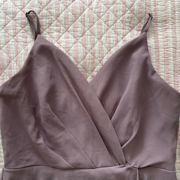 Lulus "All About Love" Taupe Maxi Dress Size Small - Picture 7 of 8